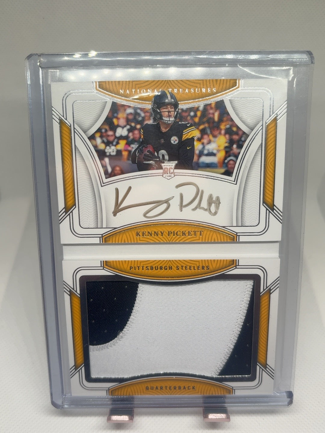2022 Panini National Treasures Rookie Jumbo Signature Booklet - Kenny Pickett